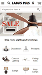 Mobile Screenshot of lampsplus.com